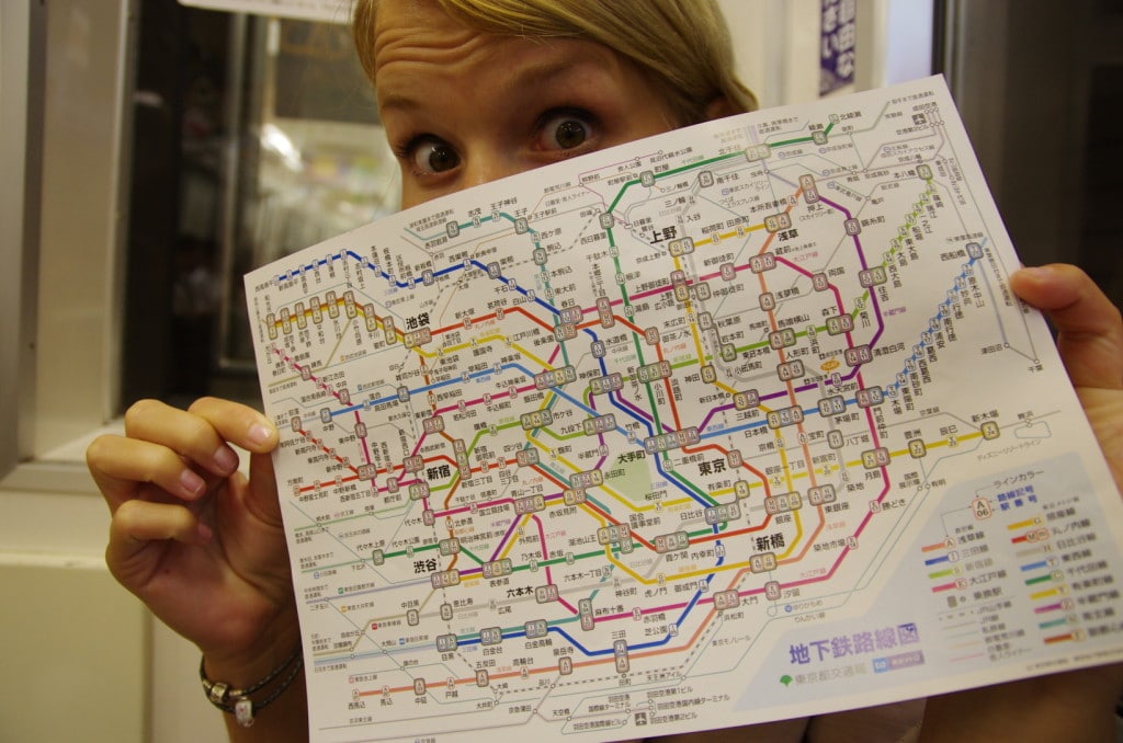 Tokijské metro aneb go figure...